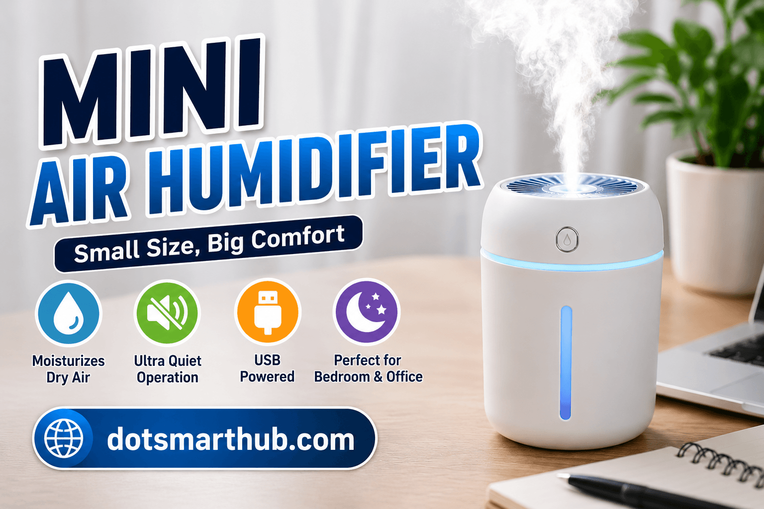 Mini Air Humidifier: Small Device, Big Difference for Your Comfort